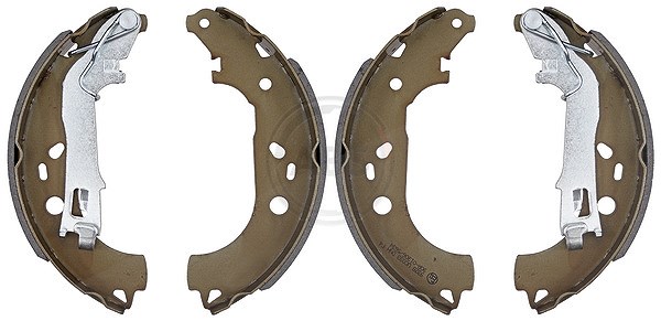 A.b.s. Bremsbackensatz [Hersteller-Nr. 9328] für Peugeot, Citroën, Fiat