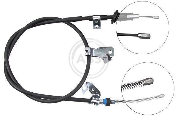 A.b.s. Seilzug, Feststellbremse [Hersteller-Nr. K17208] für Mitsubishi, Smart