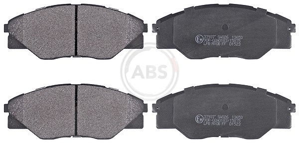 A.b.s. Bremsbelagsatz, Scheibenbremse [Hersteller-Nr. 37937] für Toyota