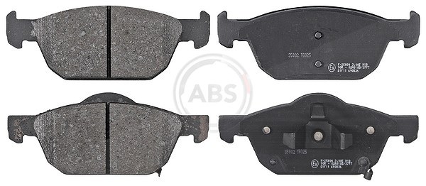 A.b.s. Bremsbelagsatz, Scheibenbremse [Hersteller-Nr. 35002] für Honda