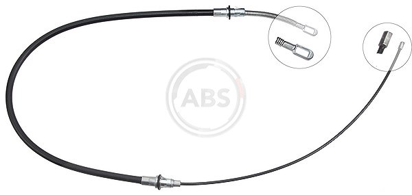 A.b.s. Seilzug, Feststellbremse [Hersteller-Nr. K13901] für Chrysler