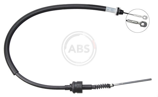 A.b.s. Seilzug, Kupplungsbetätigung [Hersteller-Nr. K28043] für Fiat