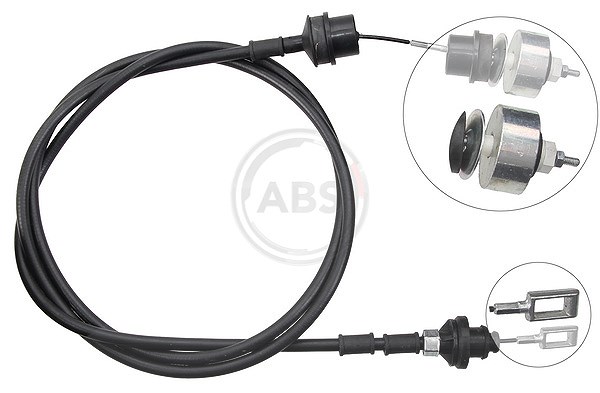 A.b.s. Seilzug, Kupplungsbetätigung [Hersteller-Nr. K28590] für Fiat