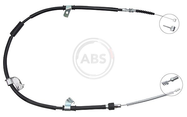 A.b.s. Seilzug, Feststellbremse [Hersteller-Nr. K11437] für Mitsubishi