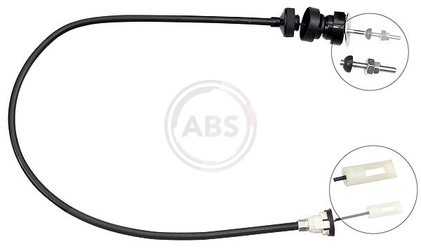 A.b.s. Seilzug, Kupplungsbetätigung [Hersteller-Nr. K28860] für Citroën