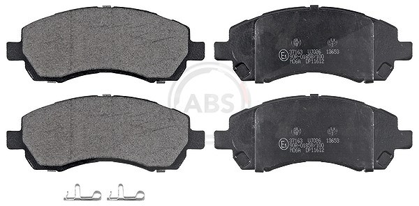 A.b.s. Bremsbelagsatz, Scheibenbremse [Hersteller-Nr. 37163] für Subaru