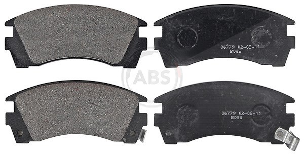 A.b.s. Bremsbelagsatz, Scheibenbremse [Hersteller-Nr. 36779] für Nissan