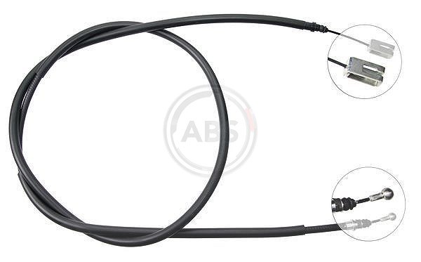 A.b.s. Seilzug, Feststellbremse [Hersteller-Nr. K16498] für Fiat, Peugeot, Lancia, Citroën