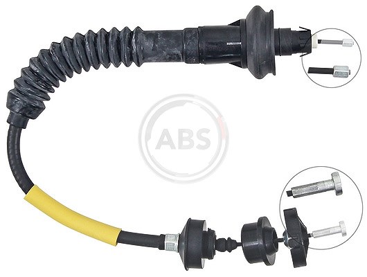 A.b.s. Seilzug, Kupplungsbetätigung [Hersteller-Nr. K27490] für Peugeot