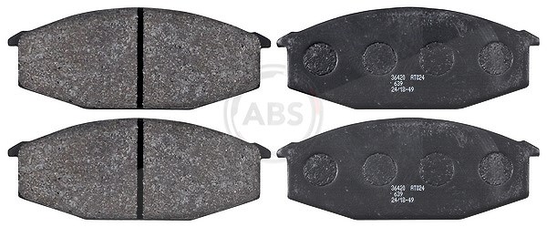 A.b.s. Bremsbelagsatz, Scheibenbremse [Hersteller-Nr. 36420] für Toyota, Nissan