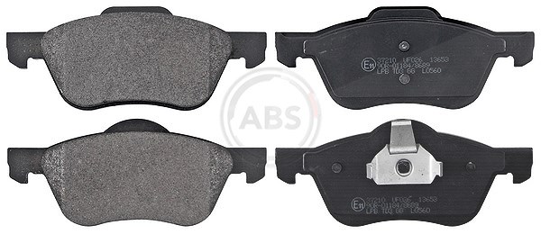 A.b.s. Bremsbelagsatz, Scheibenbremse [Hersteller-Nr. 37210] für Nissan