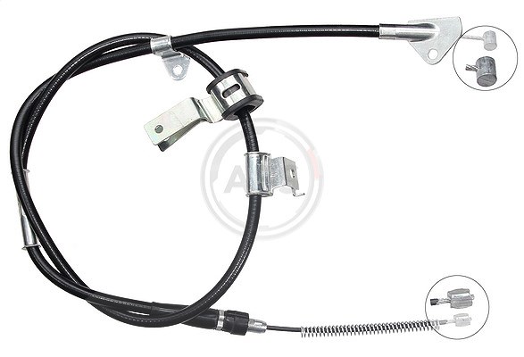 A.b.s. Seilzug, Feststellbremse [Hersteller-Nr. K14009] für Nissan, Suzuki