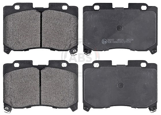 A.b.s. Bremsbelagsatz, Scheibenbremse [Hersteller-Nr. 36937] für Lexus, Toyota