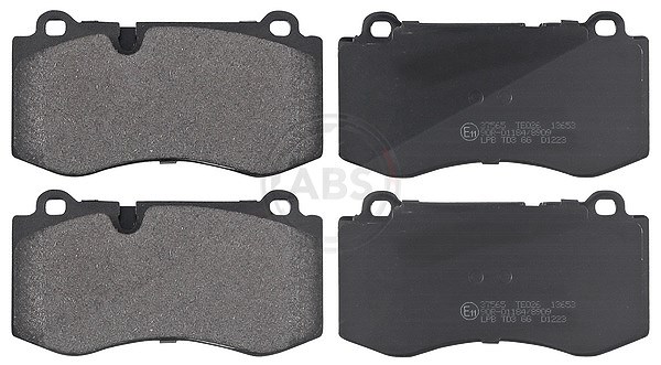 A.b.s. Bremsbelagsatz, Scheibenbremse [Hersteller-Nr. 37565] für Mercedes-Benz