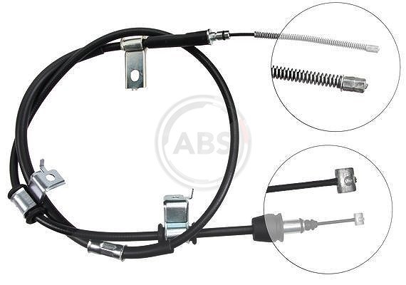 A.b.s. Handbremsseil Scheibenbremse Hinterachse [Hersteller-Nr. K17127] für Kia, Hyundai