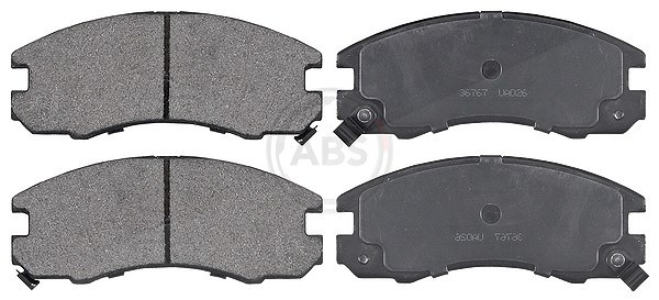 A.b.s. Bremsbelagsatz, Scheibenbremse [Hersteller-Nr. 36767] für Toyota