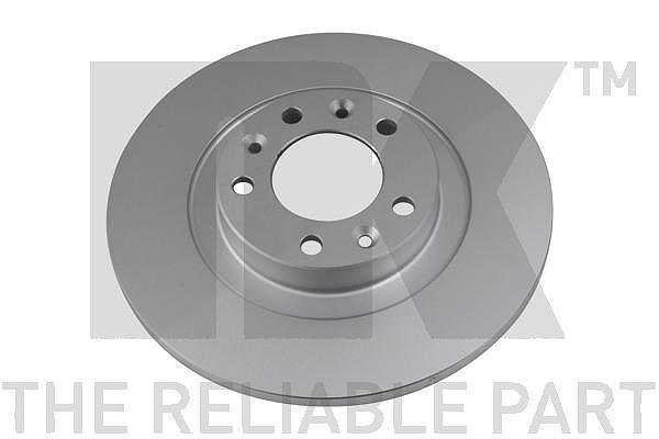 Nk 1x Bremsscheibe Hinterachse Voll [Hersteller-Nr. 311957] für Toyota, Fiat, Citroën, Ds, Opel, Vauxhall, Peugeot