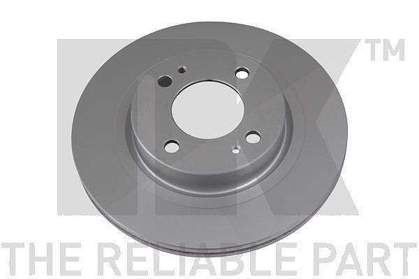 Nk 1x Bremsscheibe [Hersteller-Nr. 313087] für Mitsubishi