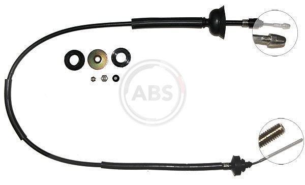 A.b.s. Seilzug, Kupplungsbetätigung [Hersteller-Nr. K23410] für Peugeot