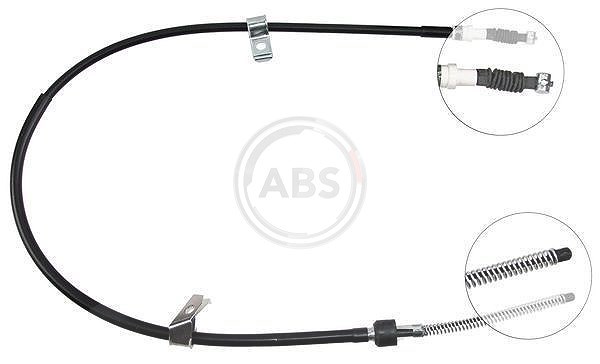 A.b.s. Seilzug, Feststellbremse [Hersteller-Nr. K11487] für Mitsubishi, Hyundai