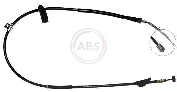 A.b.s. Seilzug, Feststellbremse [Hersteller-Nr. K17768] für Vauxhall, Suzuki, Opel