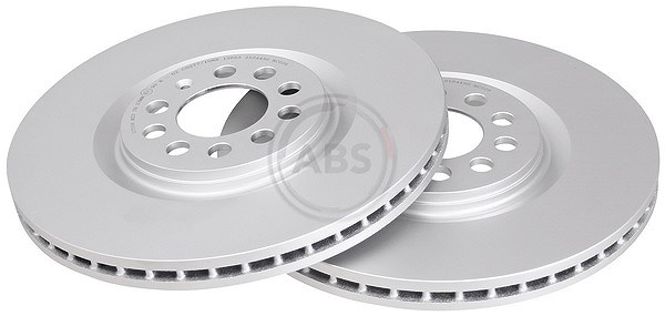 A.b.s. Bremsscheibe Vorderachse Belüftet [Hersteller-Nr. 17058] für Audi, VW, Seat, Skoda