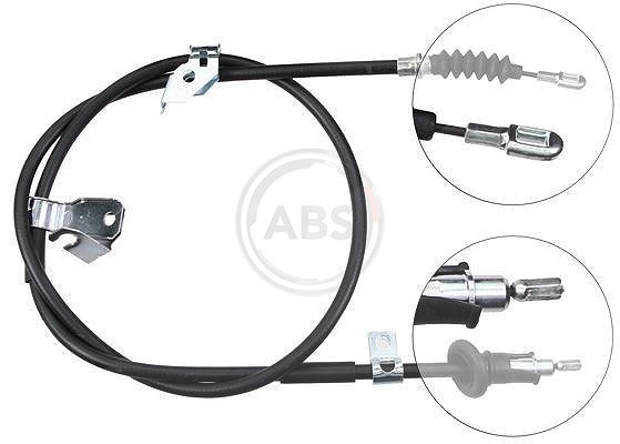A.b.s. Seilzug, Feststellbremse [Hersteller-Nr. K17268] für Smart, Mitsubishi
