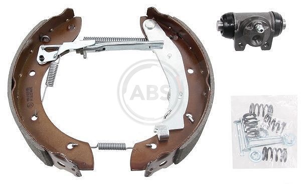 A.b.s. Bremsbackensatz [Hersteller-Nr. 111417] für Citroën, Peugeot