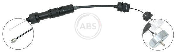 A.b.s. Seilzug, Kupplungsbetätigung [Hersteller-Nr. K27190] für Peugeot