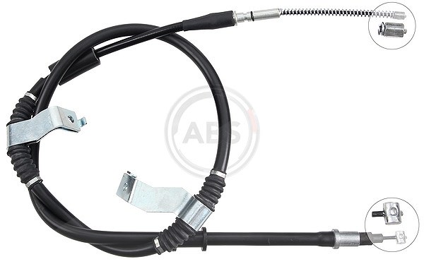 A.b.s. Seilzug, Feststellbremse [Hersteller-Nr. K17008] für Chevrolet, Daewoo