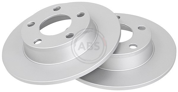 2x Bremsscheibe voll 17062 A.B.S. für AUDI A6 C5 A6 C5 Avant ALLROAD C5 - Bild 5