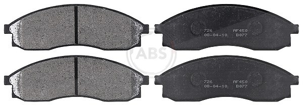 A.b.s. Bremsbelagsatz, Scheibenbremse [Hersteller-Nr. 36862] für Nissan