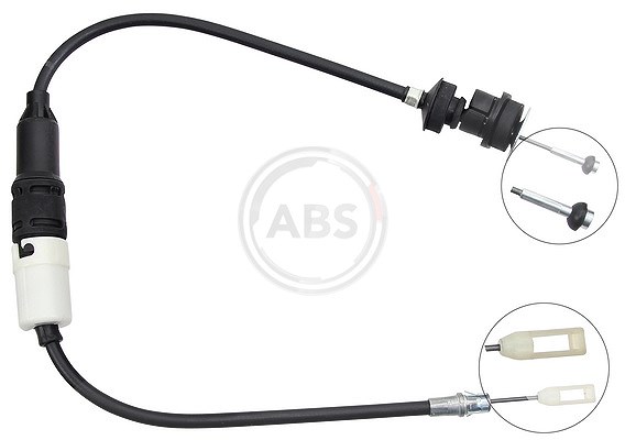 A.b.s. Seilzug, Kupplungsbetätigung [Hersteller-Nr. K28080] für Peugeot