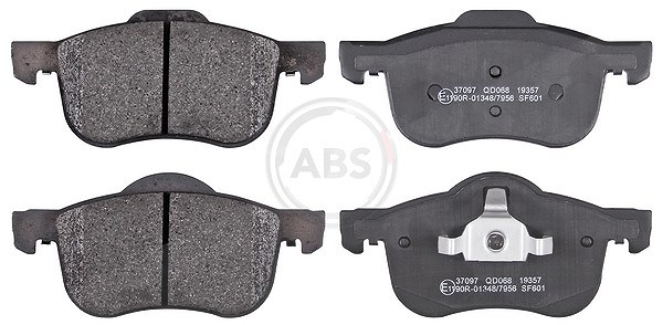 A.b.s. Bremsbelagsatz, Scheibenbremse [Hersteller-Nr. 37097] für Volvo