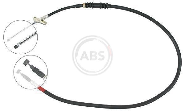 A.b.s. Seilzug, Feststellbremse [Hersteller-Nr. K15408] für Vauxhall, Opel