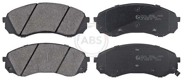 A.b.s. Bremsbeläge vorne (Satz) [Hersteller-Nr. 37618] für Hyundai, Kia