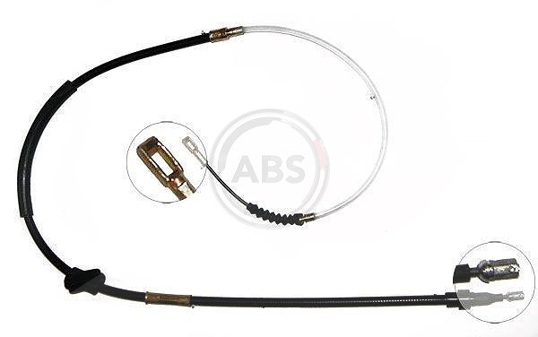 A.b.s. Seilzug, Feststellbremse [Hersteller-Nr. K10086] für Audi