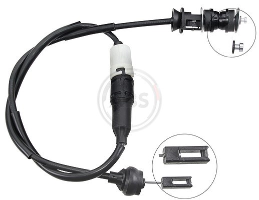 A.b.s. Seilzug, Kupplungsbetätigung [Hersteller-Nr. K28100] für Peugeot