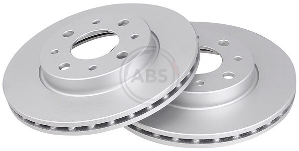 A.b.s. Bremsscheibe Vorderachse Belüftet [Hersteller-Nr. 17535] für Fiat, Ford