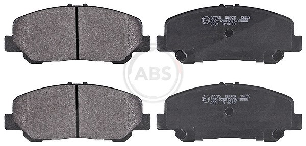 A.b.s. Bremsbelagsatz, Scheibenbremse [Hersteller-Nr. 37785] für Toyota