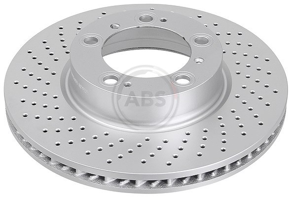 A.b.s. 1x Bremsscheibe Vorderachse links Belüftet [Hersteller-Nr. 17072] für Porsche