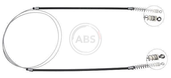 A.b.s. Seilzug, Feststellbremse [Hersteller-Nr. K10175] für Abarth, Fiat