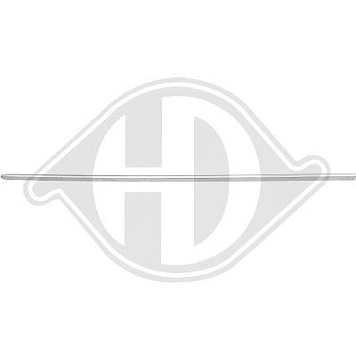 Diederichs Zier-/Schutzleiste, Tür [Hersteller-Nr. 2247221] für VW