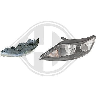 Diederichs Hauptscheinwerfer [Hersteller-Nr. 6522881] für Kia