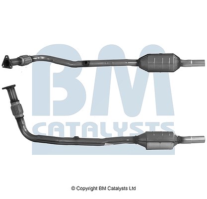 Bm Catalysts Katalysator mit Anbauteilen [Hersteller-Nr. BM90261H] für VW, Seat
