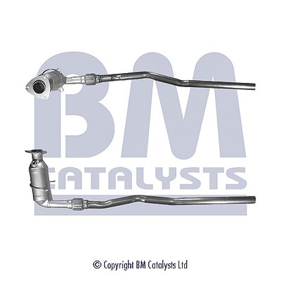 Bm Catalysts Katalysator mit Anbauteilen [Hersteller-Nr. BM90725H] für Opel, Vauxhall