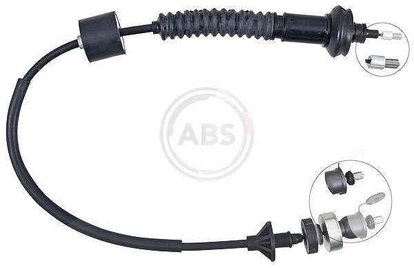 A.b.s. Seilzug, Kupplungsbetätigung [Hersteller-Nr. K27580] für Citroën