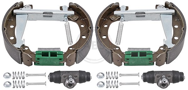 A.b.s. Bremsbackensatz [Hersteller-Nr. 111404] für Audi, Seat, VW
