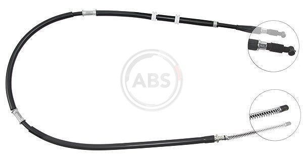 A.b.s. Seilzug, Feststellbremse [Hersteller-Nr. K19568] für Mitsubishi