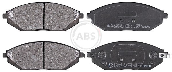 A.b.s. Bremsbeläge vorne (Satz) [Hersteller-Nr. 37842] für Chevrolet